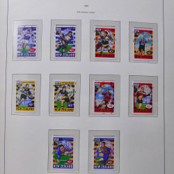 Collection timbres de Nouvelle Zélande 1931-2015 oblitérés en 2 albums Leuchtturm.