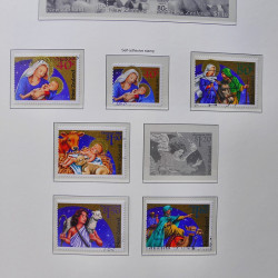 Collection timbres de Nouvelle Zélande 1931-2015 oblitérés en 2 albums Leuchtturm.