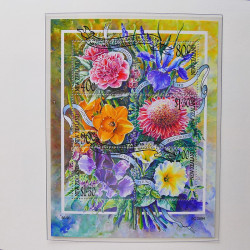 Collection timbres de Nouvelle Zélande 1931-2015 oblitérés en 2 albums Leuchtturm.