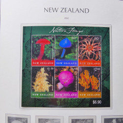 Collection timbres de Nouvelle Zélande 1931-2015 oblitérés en 2 albums Leuchtturm.