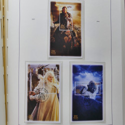 Collection timbres de Nouvelle Zélande 1931-2015 oblitérés en 2 albums Leuchtturm.