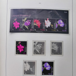 Collection timbres de Nouvelle Zélande 1931-2015 oblitérés en 2 albums Leuchtturm.