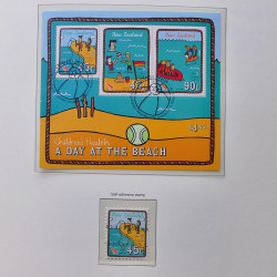 Collection timbres de Nouvelle Zélande 1931-2015 oblitérés en 2 albums Leuchtturm.