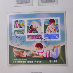 Collection timbres de Nouvelle Zélande 1931-2015 oblitérés en 2 albums Leuchtturm.