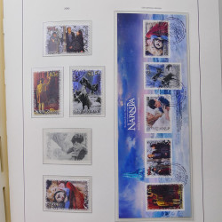 Collection timbres de Nouvelle Zélande 1931-2015 oblitérés en 2 albums Leuchtturm.