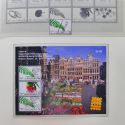 Collection timbres de Nouvelle Zélande 1931-2015 oblitérés en 2 albums Leuchtturm.