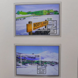 Collection timbres de Nouvelle Zélande 1931-2015 oblitérés en 2 albums Leuchtturm.