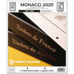 Jeux MS timbres de Monaco 2025 sans pochettes.
