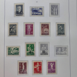 Collection timbres de Finlande 1889-2008 oblitérés en 2 albums Leuchtturm.