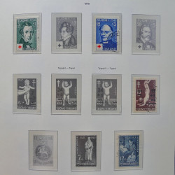 Collection timbres de Finlande 1889-2008 oblitérés en 2 albums Leuchtturm.