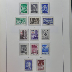 Collection timbres de Finlande 1889-2008 oblitérés en 2 albums Leuchtturm.