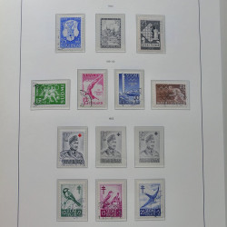 Collection timbres de Finlande 1889-2008 oblitérés en 2 albums Leuchtturm.