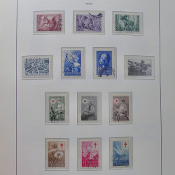 Collection timbres de Finlande 1889-2008 oblitérés en 2 albums Leuchtturm.