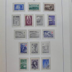 Collection timbres de Finlande 1889-2008 oblitérés en 2 albums Leuchtturm.