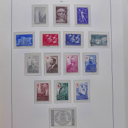 Collection timbres de Finlande 1889-2008 oblitérés en 2 albums Leuchtturm.