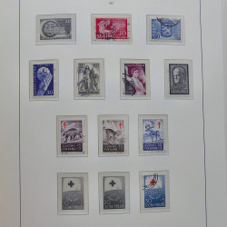 Collection timbres de Finlande 1889-2008 oblitérés en 2 albums Leuchtturm.