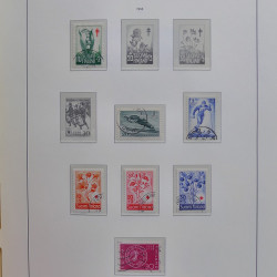 Collection timbres de Finlande 1889-2008 oblitérés en 2 albums Leuchtturm.