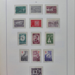 Collection timbres de Finlande 1889-2008 oblitérés en 2 albums Leuchtturm.