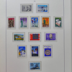 Collection timbres de Finlande 1889-2008 oblitérés en 2 albums Leuchtturm.