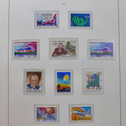 Collection timbres de Finlande 1889-2008 oblitérés en 2 albums Leuchtturm.