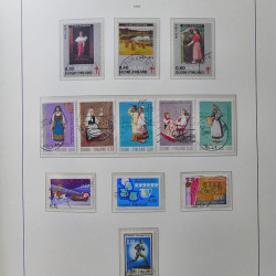 Collection timbres de Finlande 1889-2008 oblitérés en 2 albums Leuchtturm.