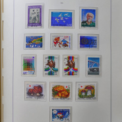 Collection timbres de Finlande 1889-2008 oblitérés en 2 albums Leuchtturm.