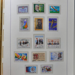 Collection timbres de Finlande 1889-2008 oblitérés en 2 albums Leuchtturm.