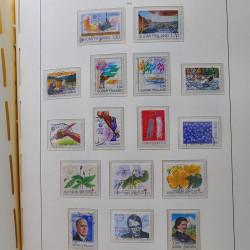 Collection timbres de Finlande 1889-2008 oblitérés en 2 albums Leuchtturm.