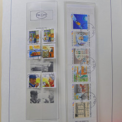 Collection timbres de Finlande 1889-2008 oblitérés en 2 albums Leuchtturm.