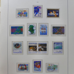 Collection timbres de Finlande 1889-2008 oblitérés en 2 albums Leuchtturm.