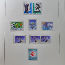 Collection timbres de Finlande 1889-2008 oblitérés en 2 albums Leuchtturm.