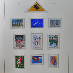 Collection timbres de Finlande 1889-2008 oblitérés en 2 albums Leuchtturm.