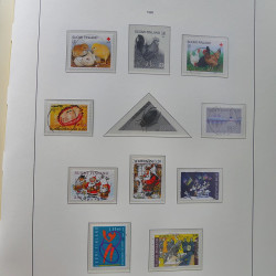 Collection timbres de Finlande 1889-2008 oblitérés en 2 albums Leuchtturm.