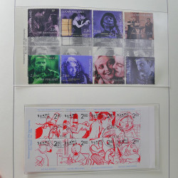 Collection timbres de Finlande 1889-2008 oblitérés en 2 albums Leuchtturm.