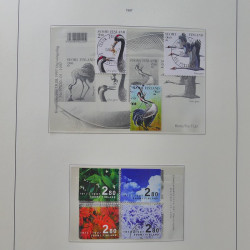 Collection timbres de Finlande 1889-2008 oblitérés en 2 albums Leuchtturm.