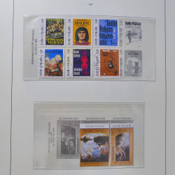 Collection timbres de Finlande 1889-2008 oblitérés en 2 albums Leuchtturm.