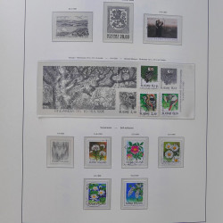 Collection timbres de Finlande 1889-2008 oblitérés en 2 albums Leuchtturm.