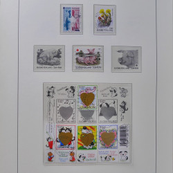 Collection timbres de Finlande 1889-2008 oblitérés en 2 albums Leuchtturm.