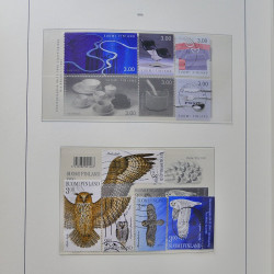 Collection timbres de Finlande 1889-2008 oblitérés en 2 albums Leuchtturm.