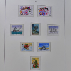 Collection timbres de Finlande 1889-2008 oblitérés en 2 albums Leuchtturm.