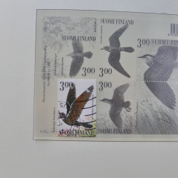 Collection timbres de Finlande 1889-2008 oblitérés en 2 albums Leuchtturm.