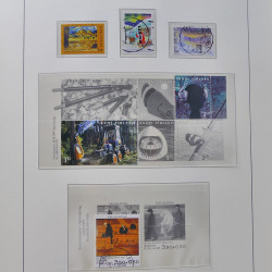 Collection timbres de Finlande 1889-2008 oblitérés en 2 albums Leuchtturm.