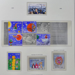 Collection timbres de Finlande 1889-2008 oblitérés en 2 albums Leuchtturm.