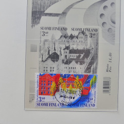 Collection timbres de Finlande 1889-2008 oblitérés en 2 albums Leuchtturm.
