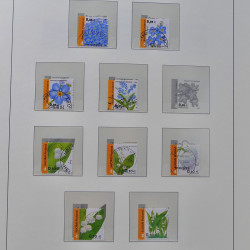 Collection timbres de Finlande 1889-2008 oblitérés en 2 albums Leuchtturm.