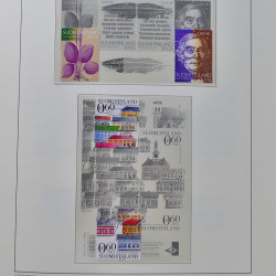 Collection timbres de Finlande 1889-2008 oblitérés en 2 albums Leuchtturm.