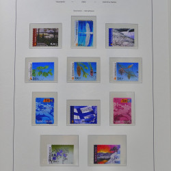 Collection timbres de Finlande 1889-2008 oblitérés en 2 albums Leuchtturm.