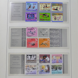 Collection timbres de Finlande 1889-2008 oblitérés en 2 albums Leuchtturm.