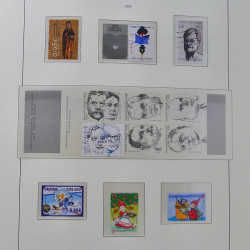 Collection timbres de Finlande 1889-2008 oblitérés en 2 albums Leuchtturm.