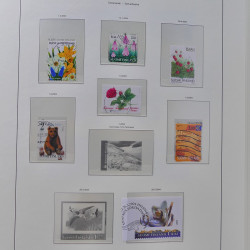 Collection timbres de Finlande 1889-2008 oblitérés en 2 albums Leuchtturm.